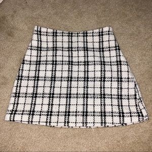 Plaid skirt